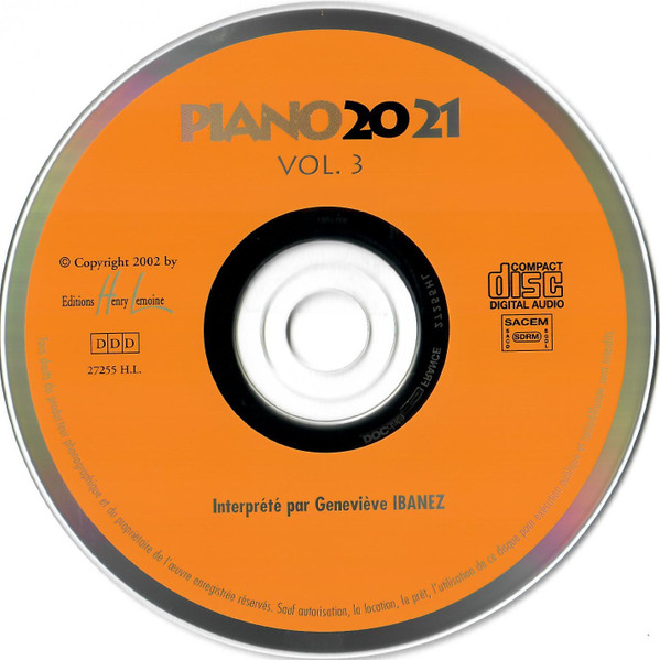Piano 20 21 Vol. 3
