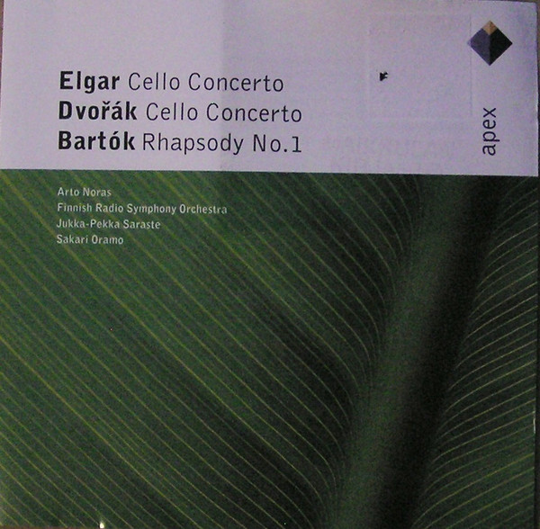 Elgar / Dvořák Cello Concertos, Bartók Rhapsody No.1