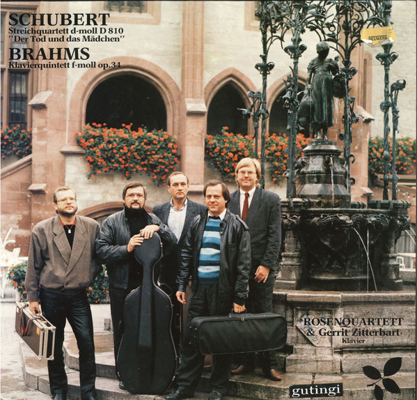 Schubert Streichquartett D-Moll D 810 „Der Tod Und Das Mädchen“,  Brahms Klavierquintett F-Moll Op. 34
