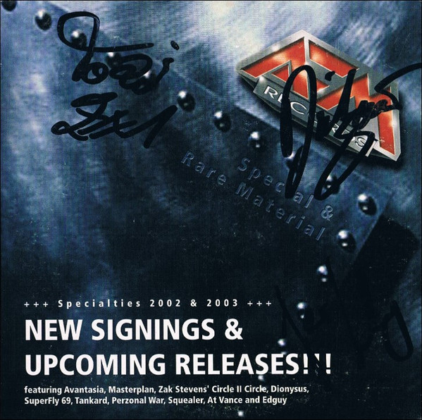+++ Specialties 2002 & 2003 +++ (New Signings & Upcoming Releases)