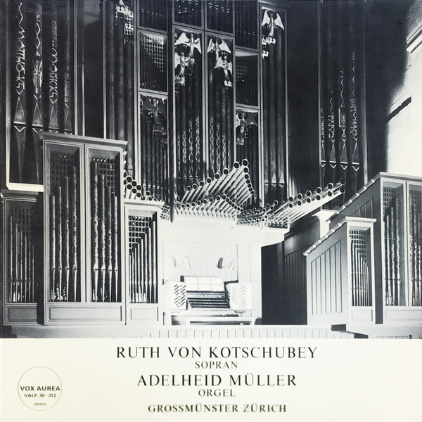Ruth Von Kotschubey Singt Geistliche Musik Im Grossmünster Zürich