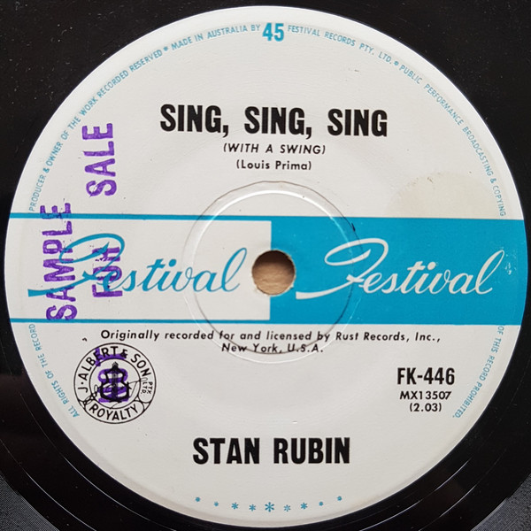 Sing, Sing, Sing (With A Swing) / Marnie