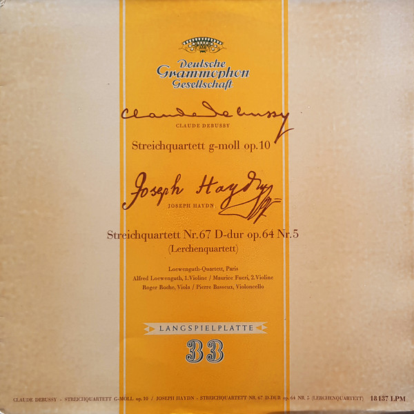 Streichquartett G-Moll Op. 10 - Streichquartett F-Dur