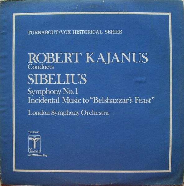Symphony No. 1 / Incidental Music To "Belshazzar's Feast"