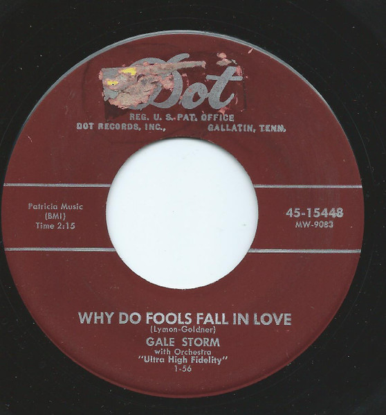 Why Do Fools Fall In Love / I Walk Alone