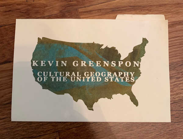 Cultural Geography Of The United States