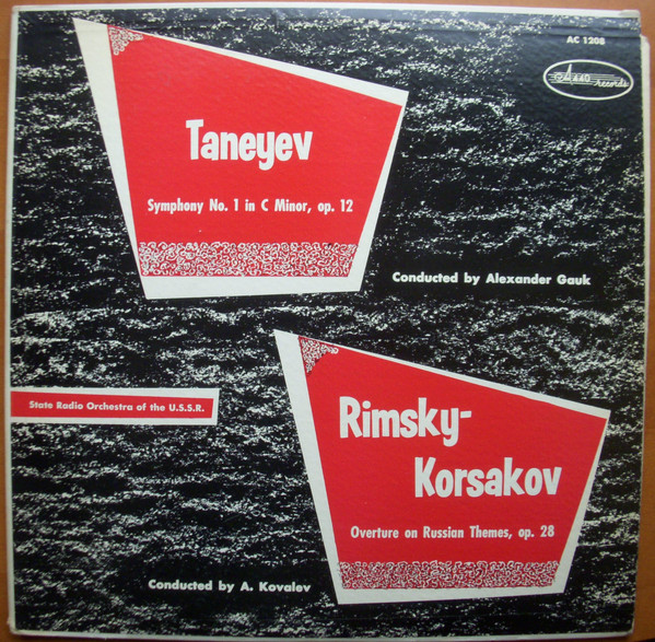 Symphony No. 1; Overture on Russian Themes. op. 28