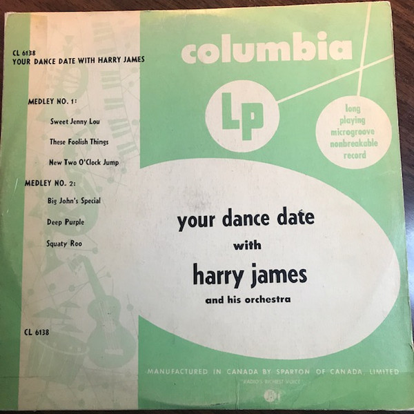 Your Dance Date With Harry James And His Orchestra
