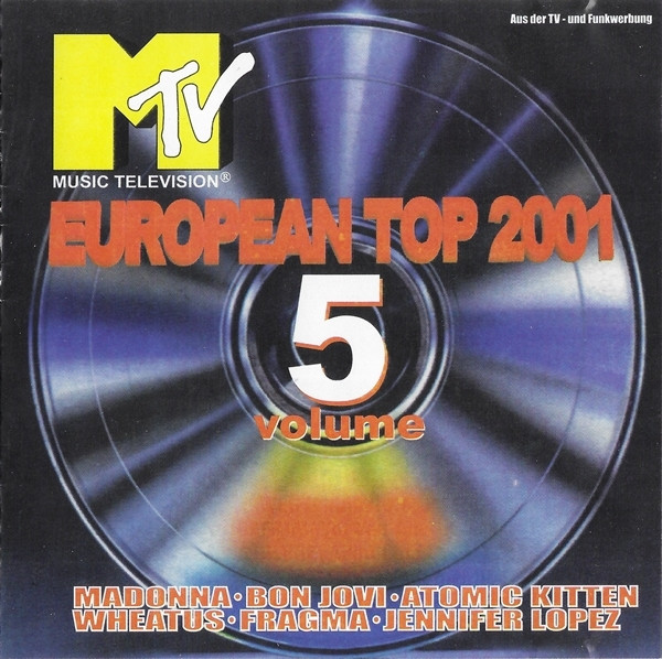 MTV European Top 2001 Volume 5