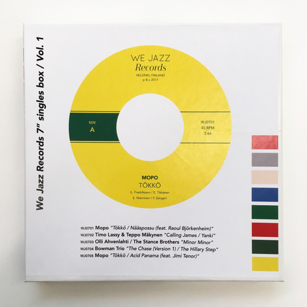 We Jazz Records 7" Singles Box / Vol. 1