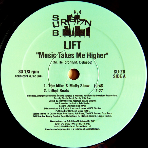 Music Takes Me Higher