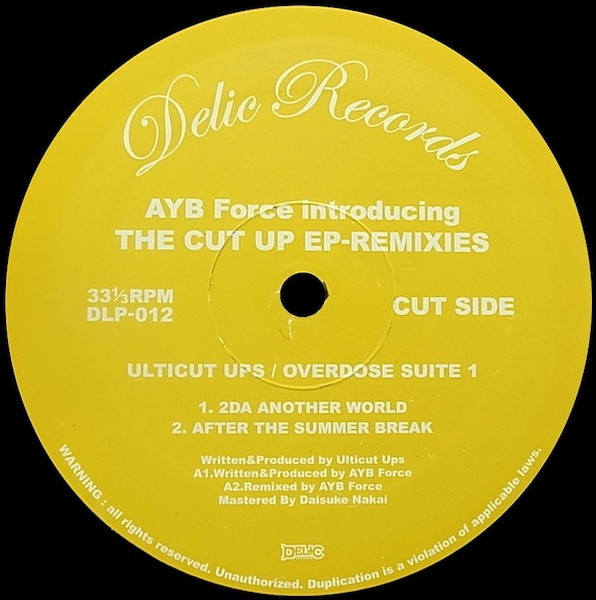 AYB Force Introducing The Cut Up EP-Remixes