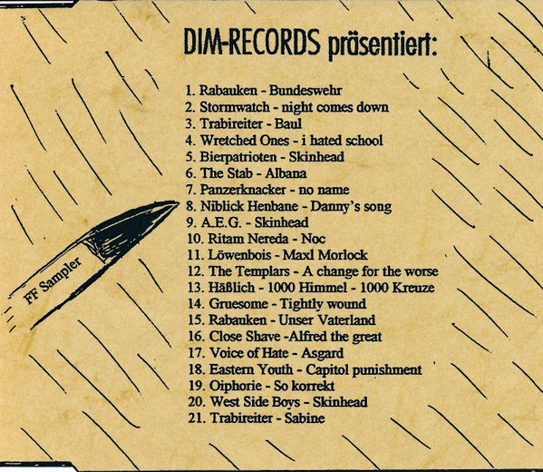 DIM-Records & FOIER FREI! CD-Beilage (FF # 8)