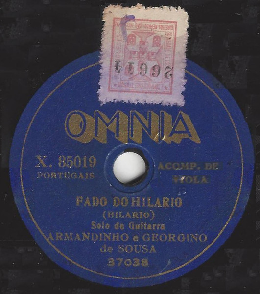 Fado Do Hilario / Lidia