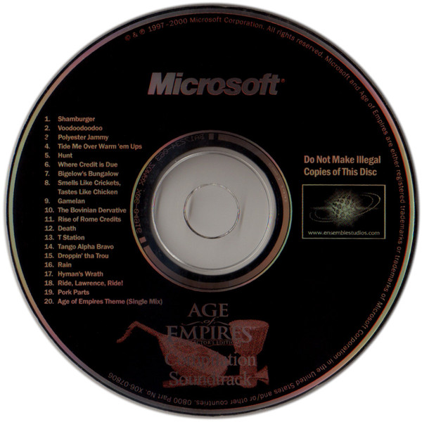 Age Of Empires Compilation Soundtrack