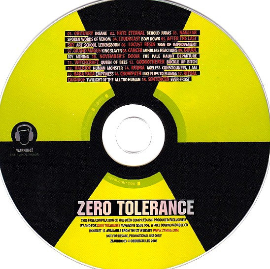 Zero Tolerance