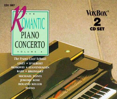 The Romantic Piano Concerto, Volume 4