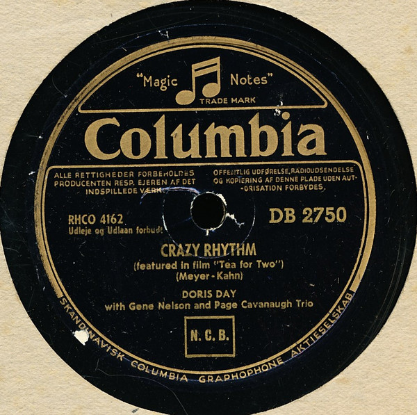 Crazy Rhythm / Orange Coloured Sky