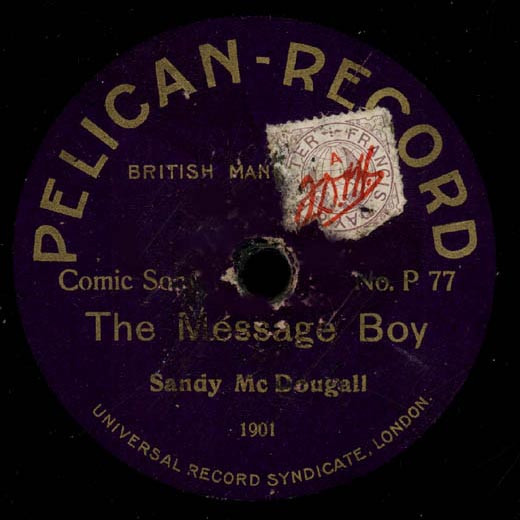 Roaming In The Gloaming / The Message Boy