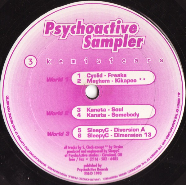Psychoactive Sampler - 3 Kemisfears