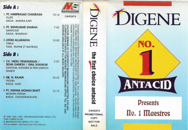 Digene No. 1 Antacid Presents No. 1 Maestros
