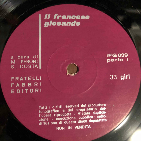 Il Francese Giocando