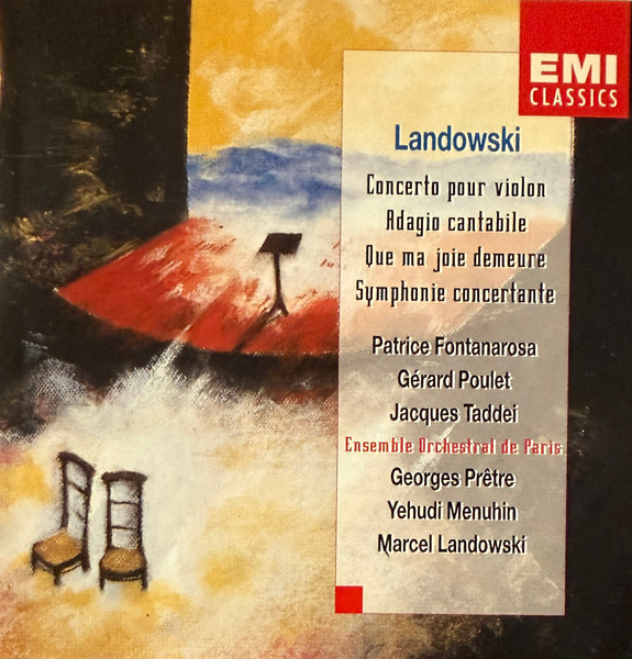 Concerto Pour Violon / Adagio Cantabile / Que Ma Joie Demeure / Symphonie Concertante