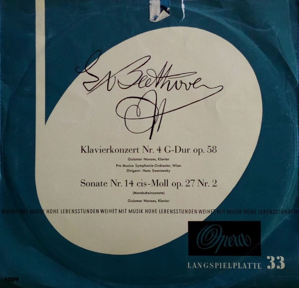 Klavierkonzert Nr. 4 G-Dur Op.58 - Sonate Nr.14 Cis-Moll Op27 Nr.2 (Mondscheinsonate)