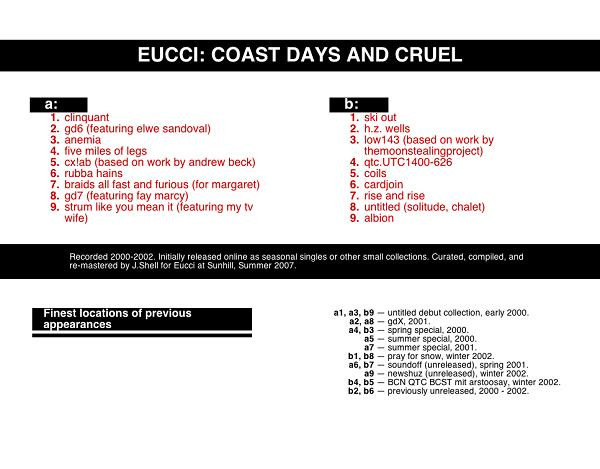 Coast Days And Cruel