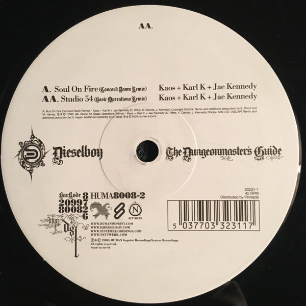 Soul On Fire (Concord Dawn Remix) / Studio 54 (Basic Operations Remix)
