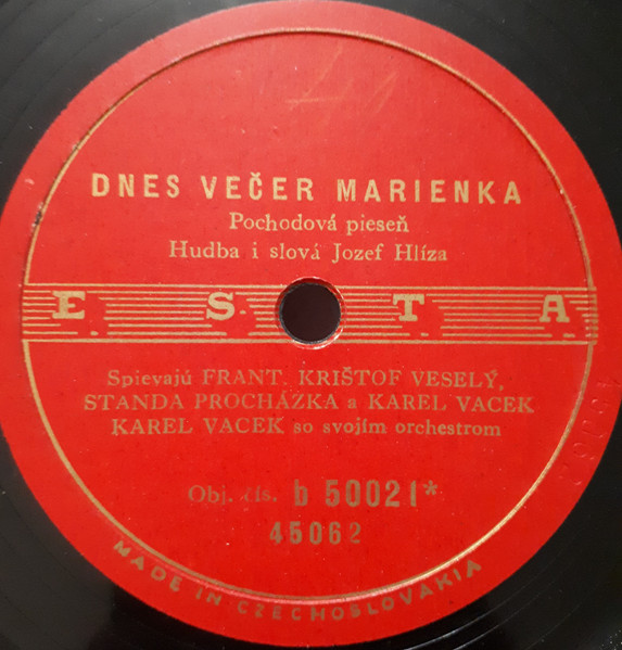 Dnes Večer Marienka / Padá Hviezdička Jasná