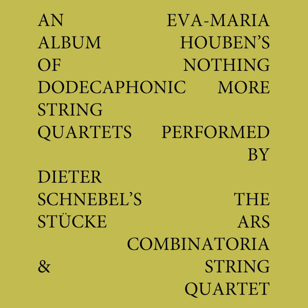 Dodecaphonic String Quartets
