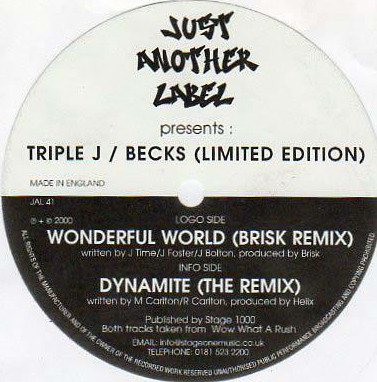 Wonderful World (Brisk Remix) / Dynamite (The Remix)