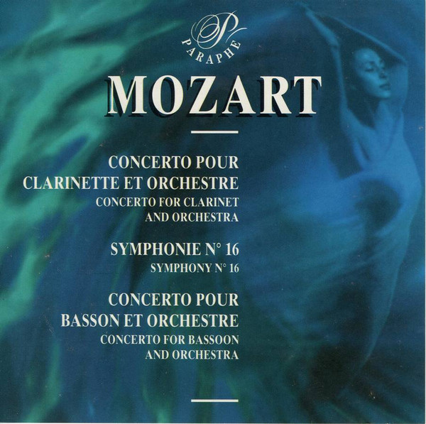 Concerto Pour Clarinette Et Orchestre, Symphonie N°16, Concerto Pour Basson Et Orchestre