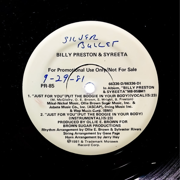 Just For You (Put The Boogie In Your Body) / Gigolette