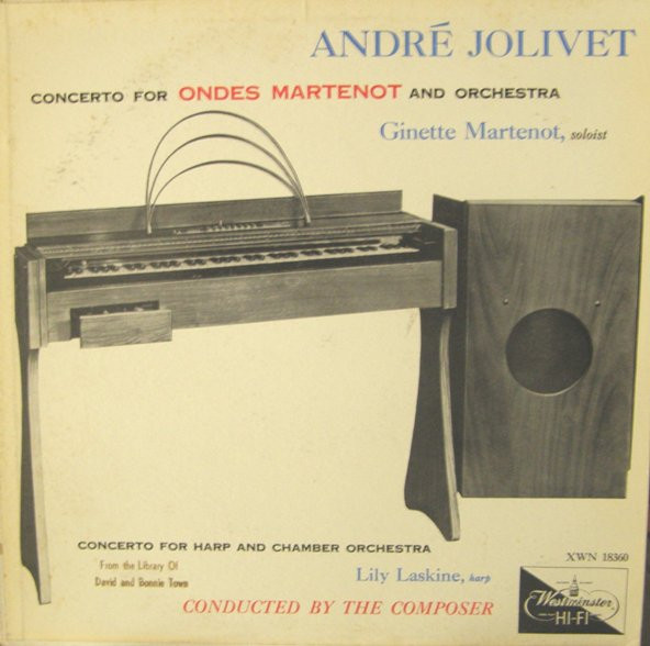 Concerto For Ondes Martenot And Orchestra / Concerto For Harp And Chamber Orchestra