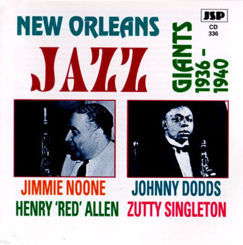 New Orleans Jazz Giants 1936-1940