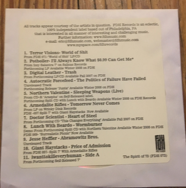 The Spirit of 73 - FDH Sampler