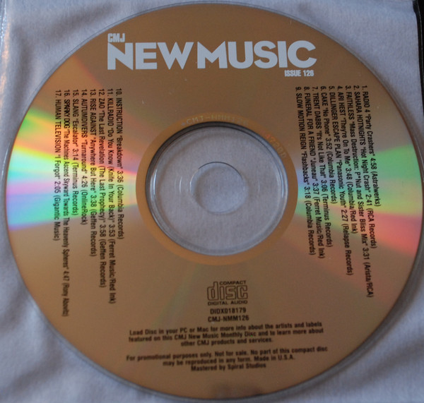 CMJ New Music Monthly Volume 126 August 2004