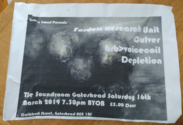 Broken Sound Presents Fordell Reseach Unit, Culver, brb>voicecoil, Depletion