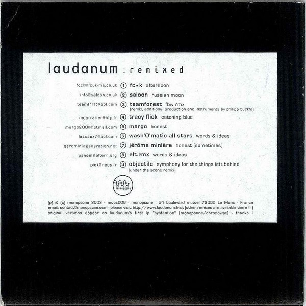 Laudanum:Remixed