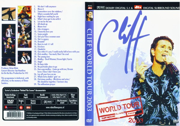 Cliff World Tour 2003