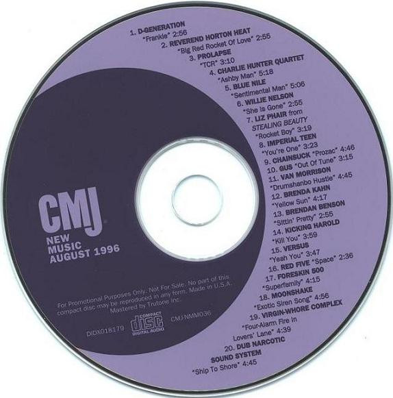 CMJ New Music Monthly Volume 36 August 1996