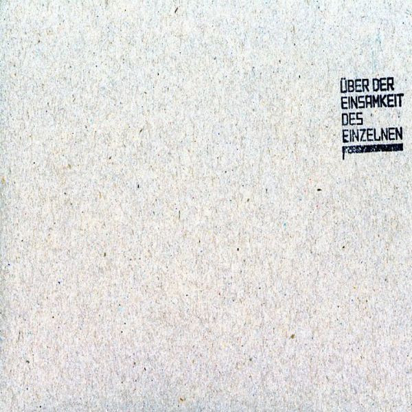 Über Der Einsamkeit Des Einzelnen