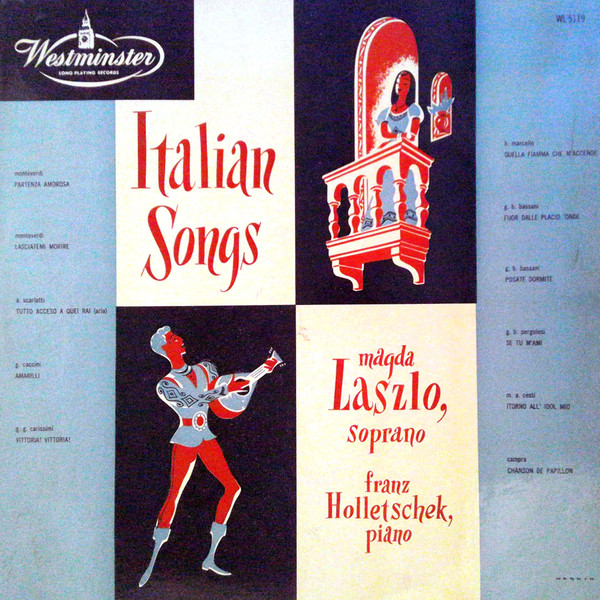 Italian Songs (16th and 17th Centuries)