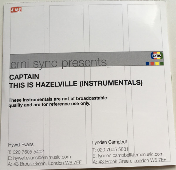 This Is Hazelville (Instrumentals)