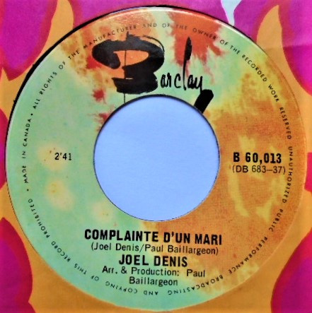Complainte D'Un Mari / Quand J'aurai 75 Ans