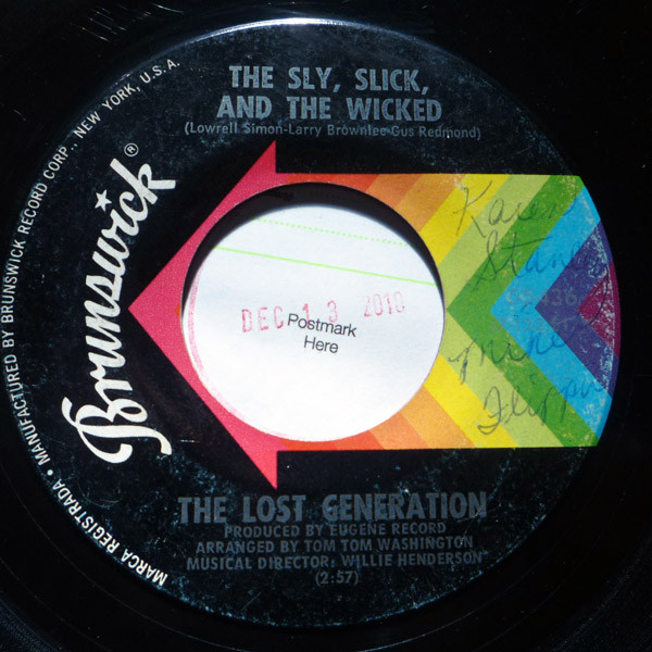 The Sly, Slick, And The Wicked / You're So Young But You're So True