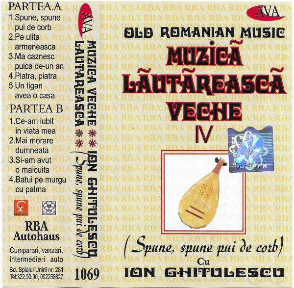 Muzicã Lãutãreascã Veche IV (Spune, Spune Pui De Cerb)