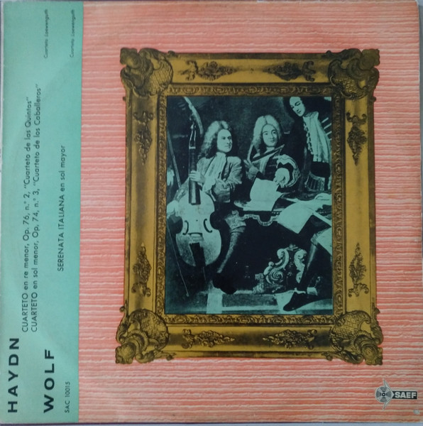 Cuarteto En Re Menor, Op. 76, N.º 2 / Cuarteto En Sol Menor, Op. 74, N.º 3 / Serenata Italiana En Sol Mayor